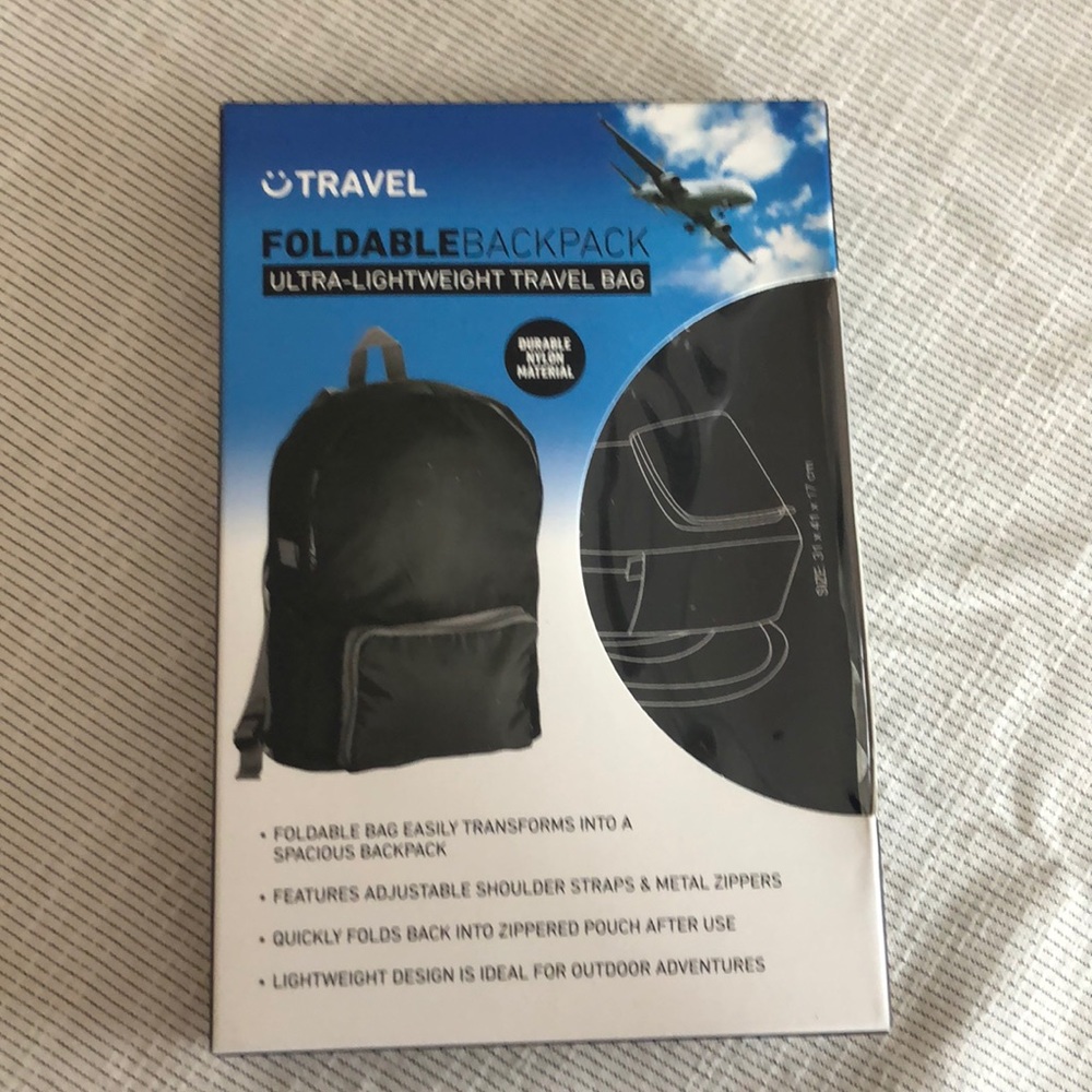 Lightweight Foldable Travel Backpack